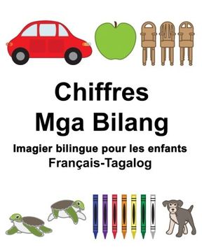 portada Français-Tagalog Chiffres/Mga Bilang Imagier bilingue pour les enfants (FreeBilingualBooks.com)