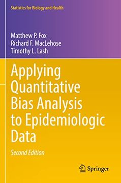 portada Applying Quantitative Bias Analysis to Epidemiologic Data (en Inglés)