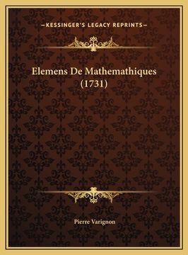 portada Elemens De Mathemathiques (1731) (en Francés)
