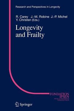 portada longevity and frailty (en Inglés)