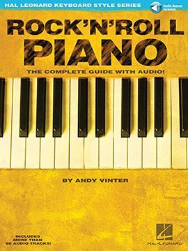 portada Rock'n'roll Piano: The Complete Guide With cd (Hal Leonard Keyboard Style) (en Inglés)