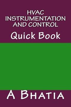 portada HVAC Instrumentation and Control: Quick Book (en Inglés)