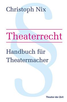 portada Theaterrecht (en Alemán)