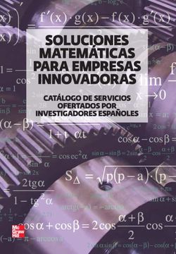 portada Pod - Soluciones Matematicas Para Empresas Innovadoras (in Spanish)