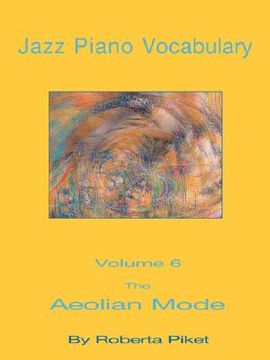portada jazz piano vocabulary volume 6: the aeolian mode (in English)