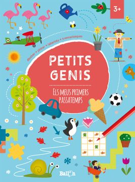 portada Petits Genis - Els Meus Primers Passatemps +3 (en Catalá)