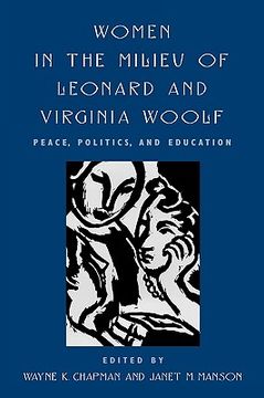 portada women in the milieu of leonard and virginia woolf (en Inglés)