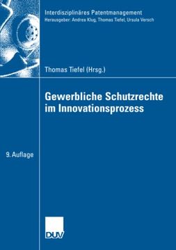 portada Gewerbliche Schutzrechte im Innovationsprozess (en Alemán)