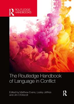 portada The Routledge Handbook of Language in Conflict (Routledge Handbooks in Applied Linguistics) (en Inglés)