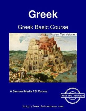 portada Greek Basic Course - Student Text Volume 1 (en Inglés)