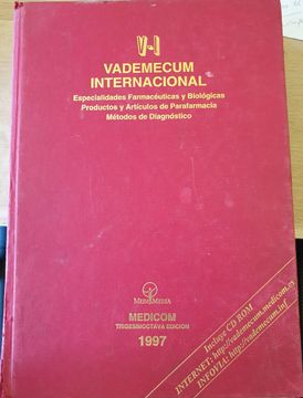 portada Vademecum Internacional, 1997 Especialidades Farmaceuticas y Biol Ogicas, Productos y Artic