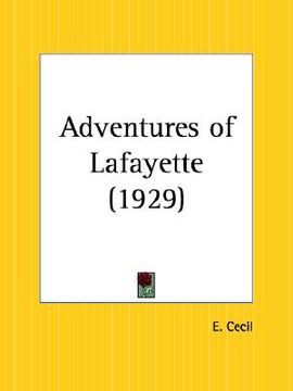 portada adventures of lafayette (en Inglés)
