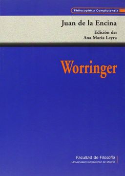 portada Worringer (Philosophica Complutense)