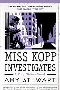 portada Miss Kopp Investigates (Kopp Sisters) (in English)