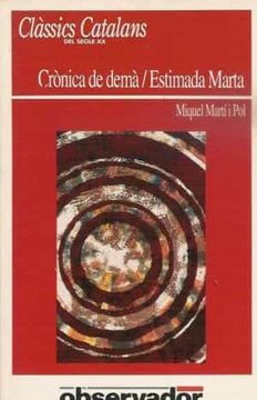 portada Cronica de Dema/Estimada Marta