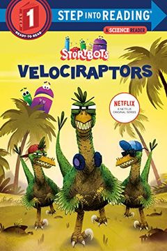 portada Velociraptors (Storybots) (Step Into Reading)