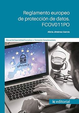 portada Reglamento Europeo de Protección de Datos (in Spanish)