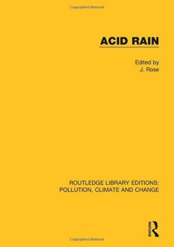 portada Acid Rain (Routledge Library Editions Pol) (in English)