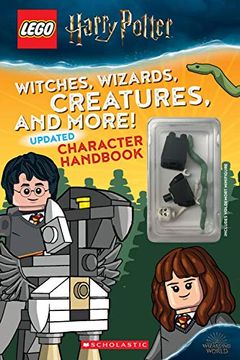 portada Witches, Wizards, Creatures, and More! Updated Character Handbook (Lego Harry Potter) (en Inglés)