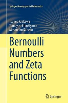 portada Bernoulli Numbers and Zeta Functions (en Inglés)