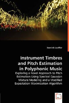 portada instrument timbres and pitch estimation in polyphonic music