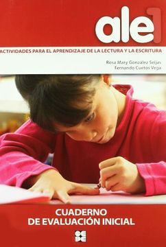portada ALE 1, actividades, aprendizaje, lectura y escritura. Cuaderno evaluación inicial (Paperback) (in Spanish)
