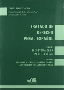 portada Tratado de Derecho Penal Español.  Tomo i: El Sistema de la Parte General. Vol. I