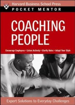 portada Coaching People: Expert Solutions to Everyday Challenges (Pocket Mentor) (en Inglés)
