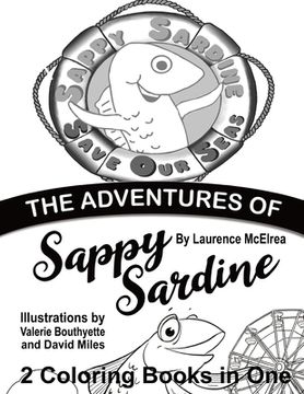 portada The Adventures of Sappy Sardine Coloring Book (en Inglés)