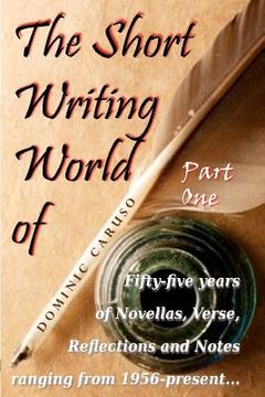portada the short writing world of dominic caruso (en Inglés)