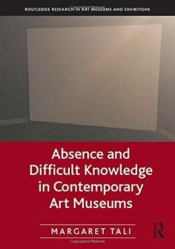 portada Absence and Difficult Knowledge in Contemporary Art Museums (en Inglés)