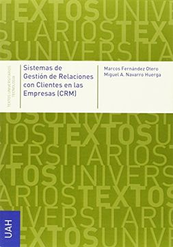 portada Sistemas de gestión de relaciones con clientes en las empresas (CRM) (Textos Universitarios Tecnología)