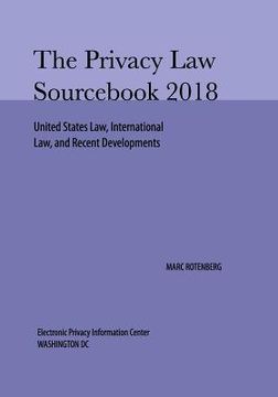 portada Privacy Law Sourcebook 2018 (en Inglés)