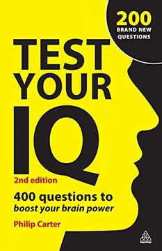 portada Test Your iq: 400 Questions to Boost Your Brainpower (en Inglés)
