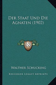 portada Der Staat Und Die Agnaten (1902) (in German)