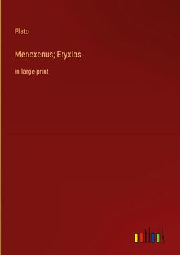 portada Menexenus; Eryxias: in large print 