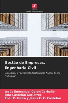 portada Gestão de Empresas, Engenharia Civil (en Portugués)