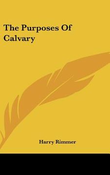 portada the purposes of calvary (en Inglés)