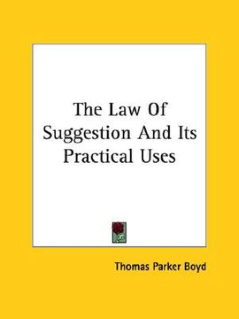 portada the law of suggestion and its practical uses