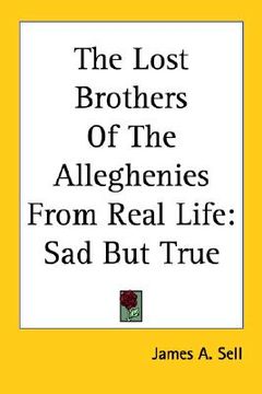 portada the lost brothers of the alleghenies from real life: sad but true (en Inglés)