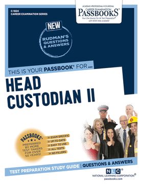 portada Head Custodian II (C-1824): Passbooks Study Guide Volume 1824 (en Inglés)