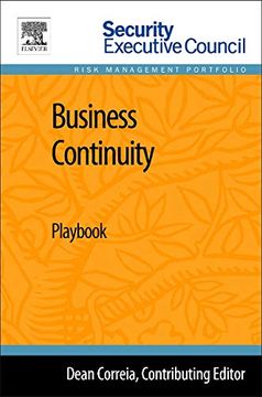 portada Business Continuity: Playbook (Risk Management Portfoliio) 