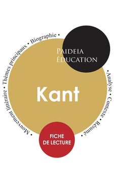 portada Emmanuel Kant: Étude détaillée et analyse de sa pensée (in French)