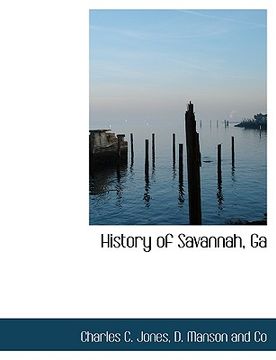 portada history of savannah, ga