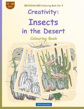 portada BROCKHAUSEN Colouring Book Vol. 4 - Creativity: Insects in the Desert (en Inglés)