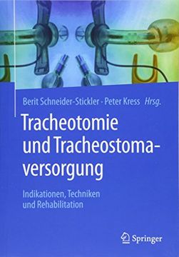 portada Tracheotomie und Tracheostomaversorgung: Indikationen, Techniken & Rehabilitation (en Alemán)