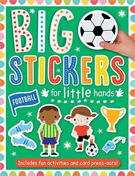 portada Big Stickers for Little Hands Football ( Activity Sticker Book)