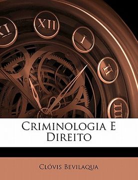 portada Criminologia E Direito (in Portuguese)