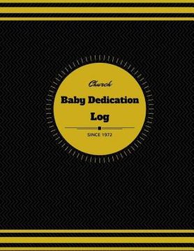 portada Church Baby Dedication Log (en Inglés)