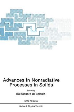 portada Advances in Nonradiative Processes in Solids (in English)